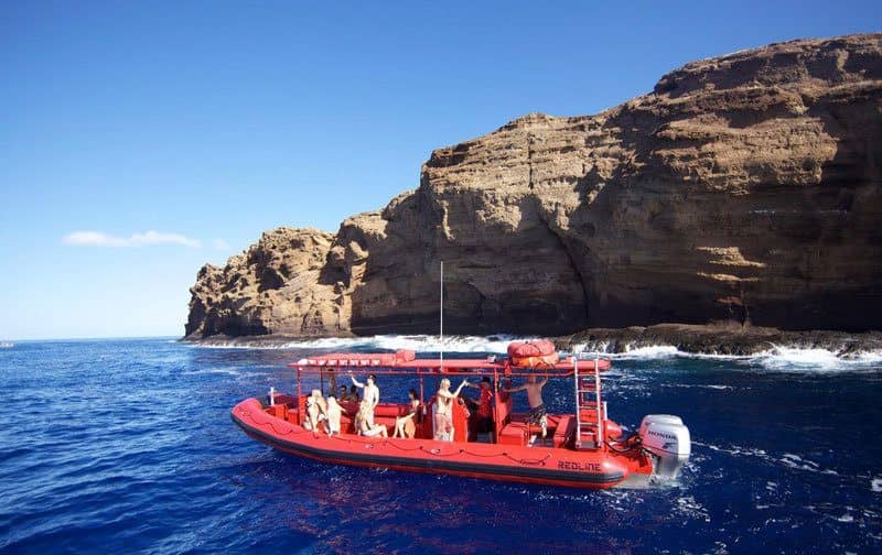 hawaii zodiac boat tours