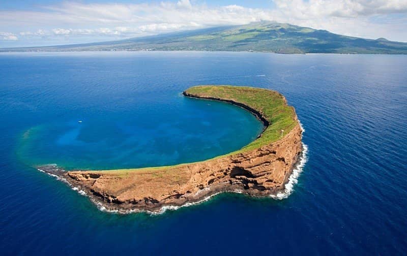 Molokini Crater's Back Wall