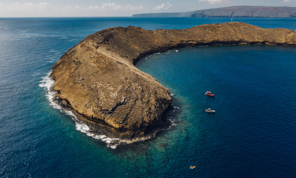 molokini crater near kihei, maui